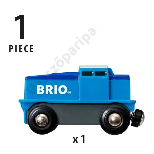 Brio 33130 kék teher mozdony