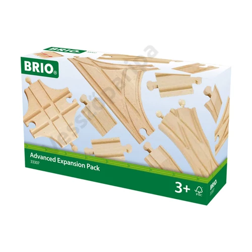 Brio 33307 11 részes kiegészítő sínkészlet doboz