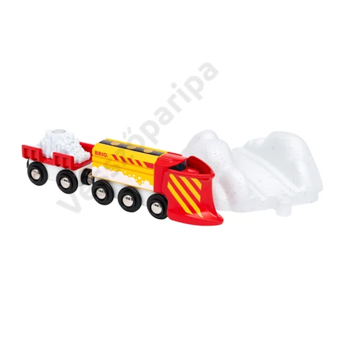 Brio 33606 hókotró mozdony hóekével