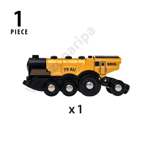 Brio 33630 hatalmas arany action mozdony
