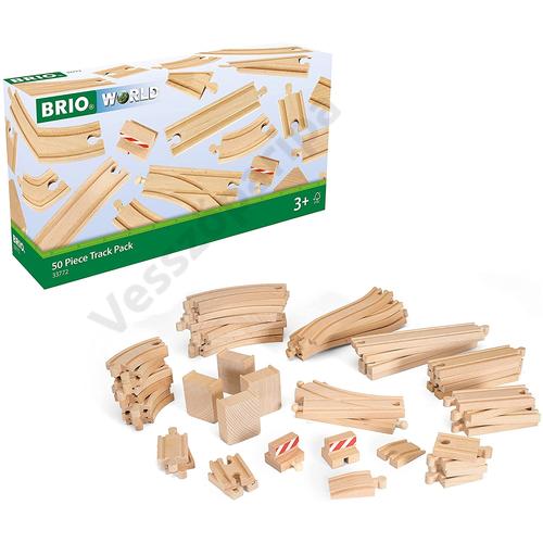 Brio 33772 nagy sínkészlet 50 darabos