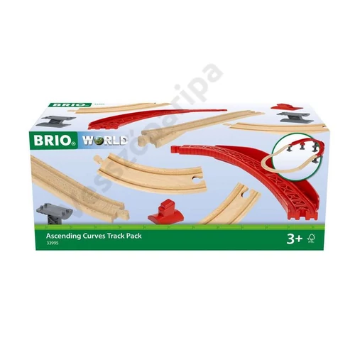 Brio 33307 11 részes kiegészítő sínkészlet doboz