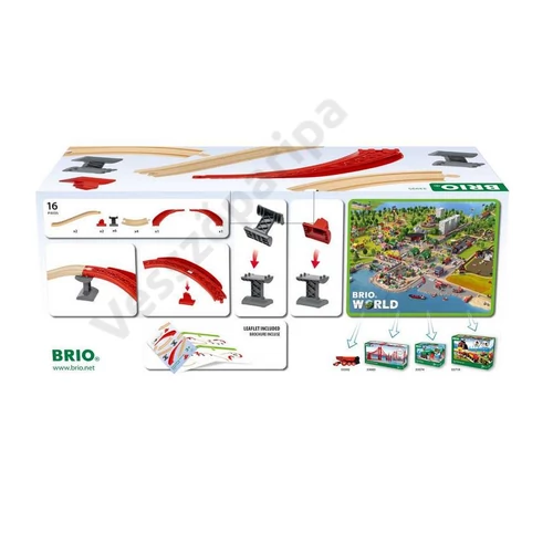 Brio 33995 sínkészlet elemei