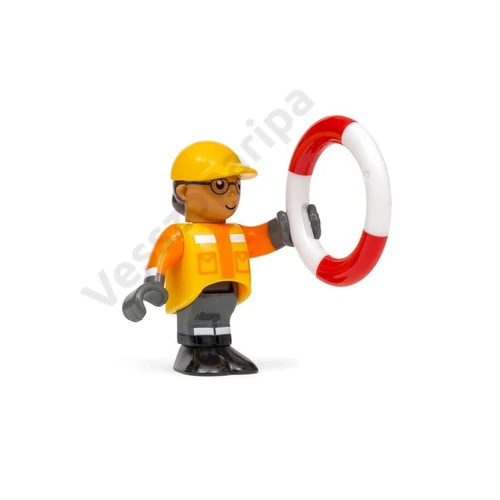 Brio World 33996 darukezelő figura és mentőöv