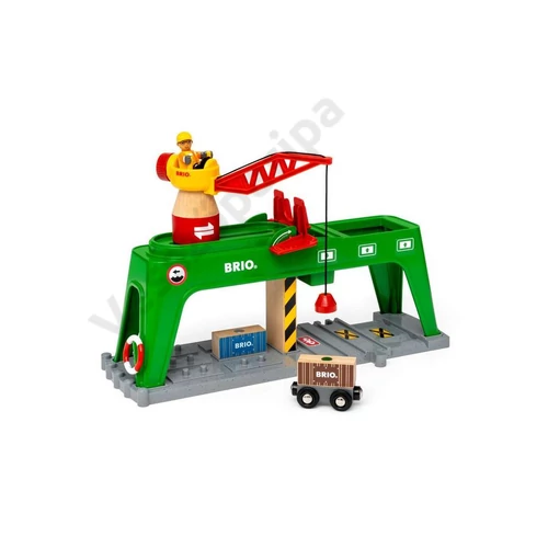 Brio World 33996 konténer emelődaru biztosítókarral