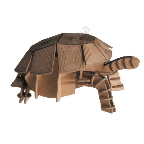 Fridolin 3D állatok papírmodell szett - teknősbéka