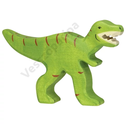 Holztiger fa figura Tyrannosaurus Rex