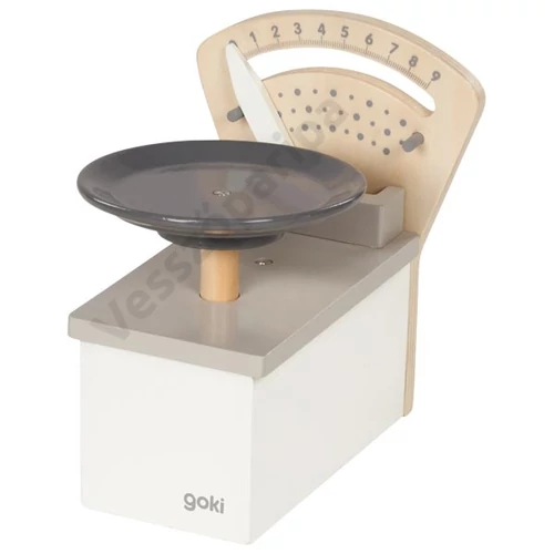 Goki 51504 fa konyhai mérleg boltos, konyhás játékokhoz 
