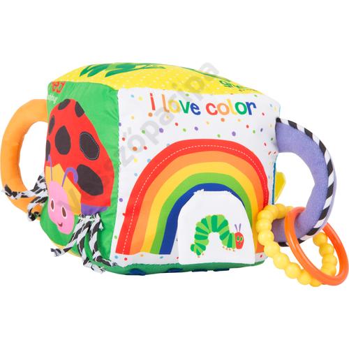 Textil matató kocka, small foot 10674 the very hungry caterpillar