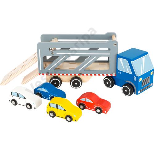 Small foot 11182 prémium autószállító kamion