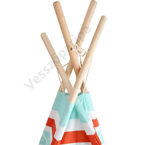 Small foot Wigwam sátor fa váza