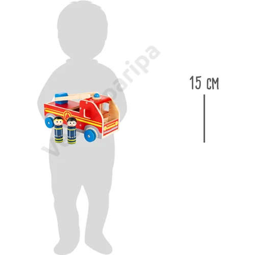Small foot 11456 XL fa tűzoltóautó mérete