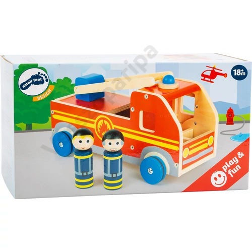 Small foot 11456 XL fa tűzoltóautó doboza