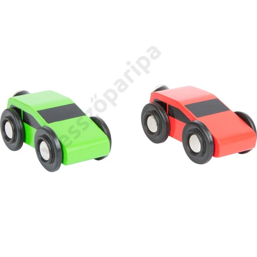 Két kisautó fából