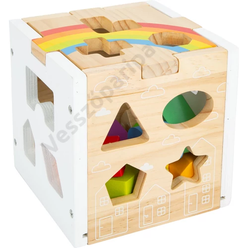 Geometriai formabedobó kocka