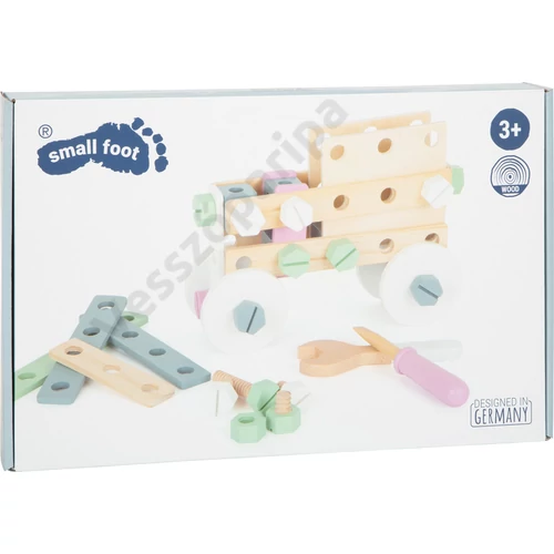 Small foot 11875 fa gépépítő és szerelő játék doboza