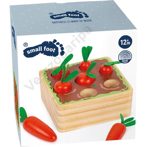 Small foot 12212 Játék zöldséges kert fából csomagolás