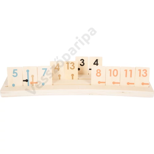 Small foot Rummikub társasjáték fából