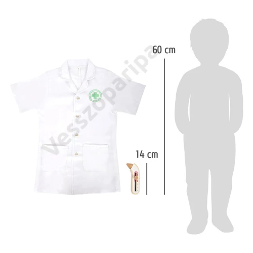 Small foot 12225 Fa játék orvosi szett méret
