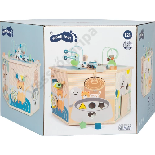  Small foot 12231 óriás készségfejlesztő kocka doboza