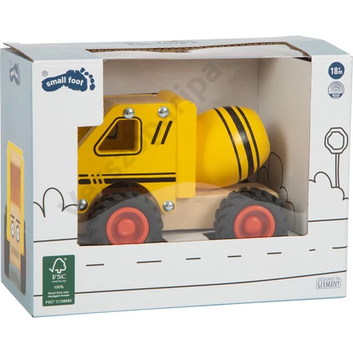 Small foot 12286 fa betonkeverő teherautó csomagolása