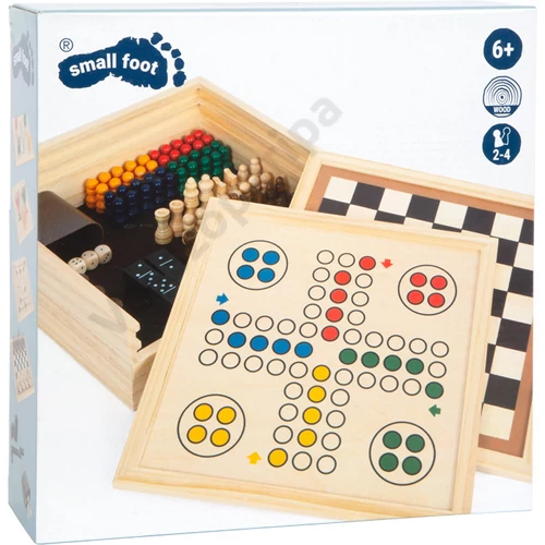 Small foot 12322 Klasszikus társasjátékok doboza