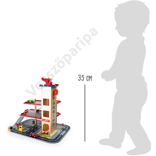 Small foot 4777 három emeletes garázs mérete