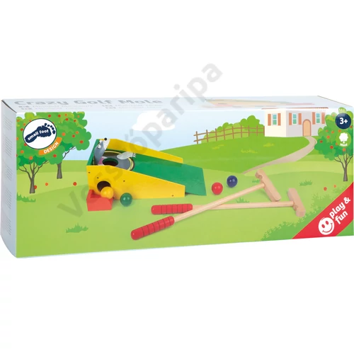 Small foot 8177 vakondos minigolf szett doboza