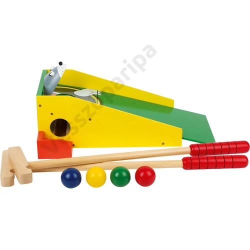 Minigolf, Small foot 8177 szabadtéri játék készlet, vakondos golf