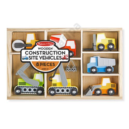 Melissa and Doug fa munkagépek szettben