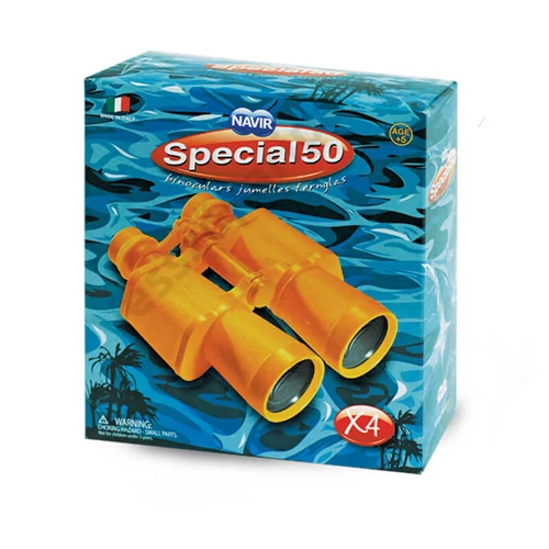 Navir Special50 Yellow kétcsövű gyerek távcső doboza