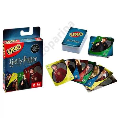 Harry Potter Uno kártya
