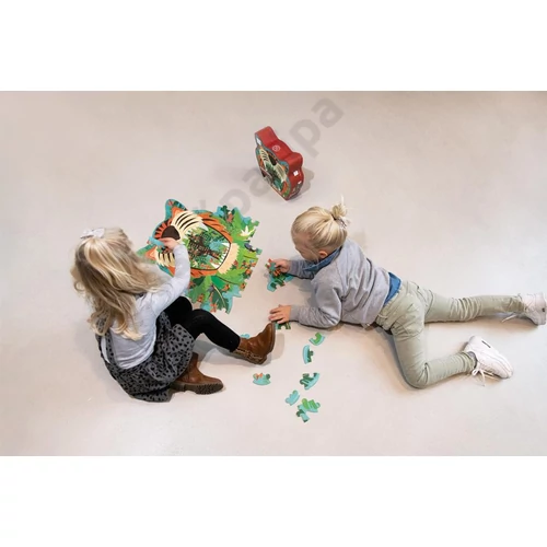 Tigrises kontúr puzzle Scratch Europe