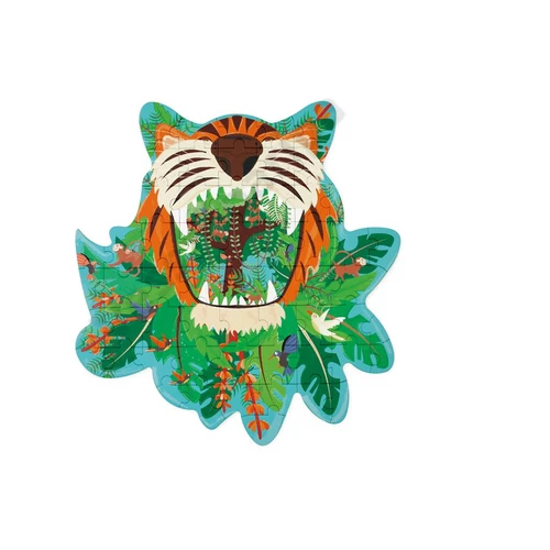 Nagy színes tigris puzzle 