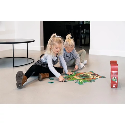 Scratch Europe forma puzzle-val játszó gyerekek
