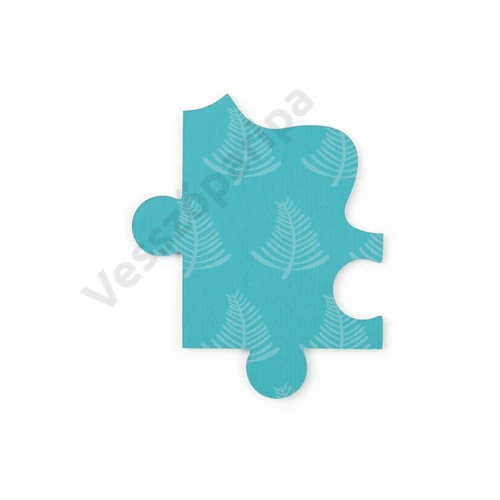 Tigrises puzzle egy darabjának hátoldala