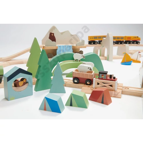 Tender Leaf Toys nyílt végű játékokhoz fa építőjátékok