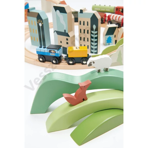 Tender Leaf Toys 8754 zöld építőjáték szett