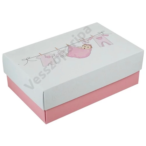 Buntbox Baby Girl Diamond-Flamingo ajándékdoboz