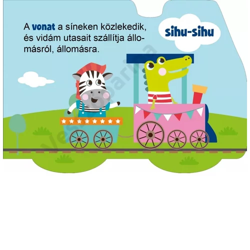 Kroki és a járműhangok - járműves könyv kicsiknek