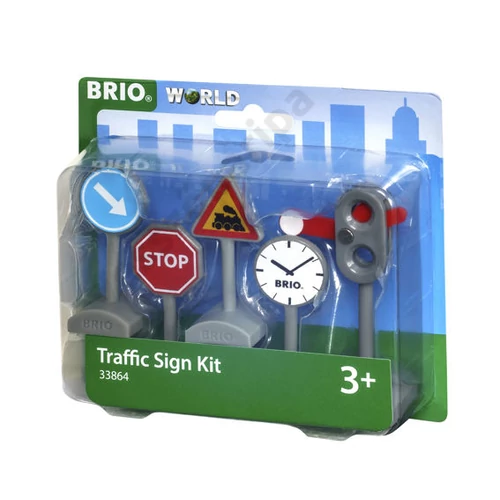Brio 33864 közlekedési tábla szett doboz