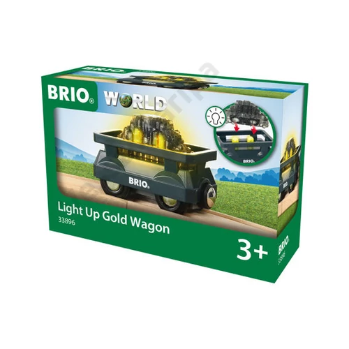 Brio 33896 világítós aranyszállító vagon doboza