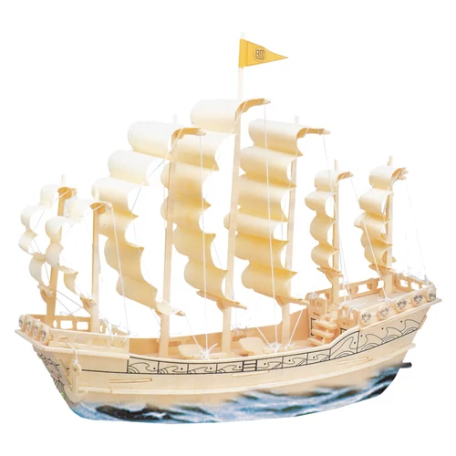 3D puzzle - Ming dinasztia vitorlás hajó