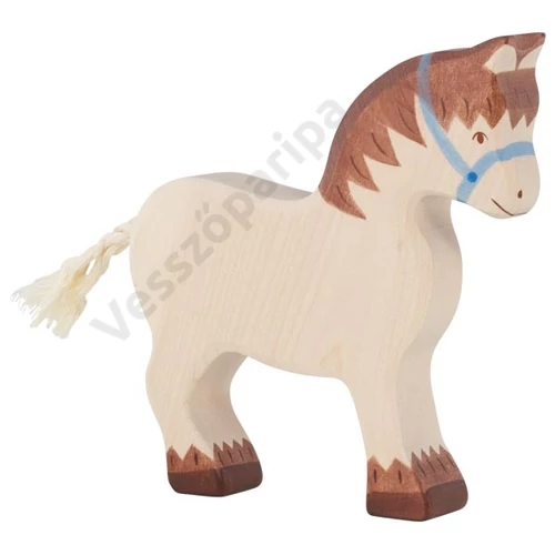 Holztiger fa figura igásló