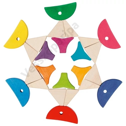 Goki 58472 mandala kirakó nyílt végű játék