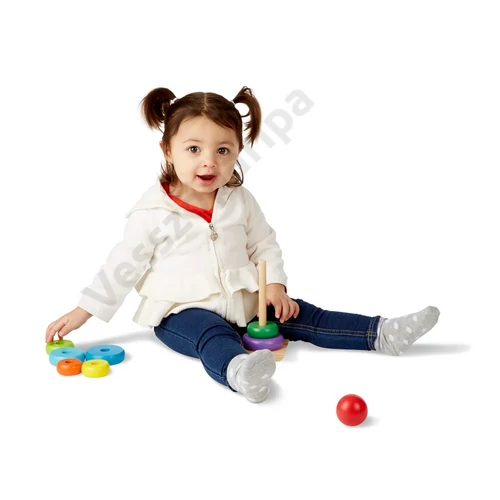 Szivárvány montessori torony