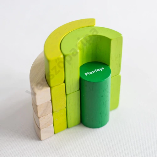 Plantoys kreatív szivárvány építő játék