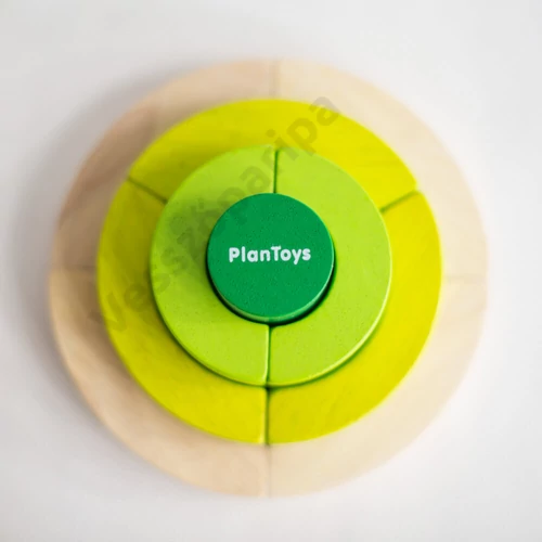 Plantoys zöld montessori torony