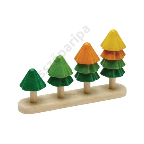 Plantoys fák szortírozó játék