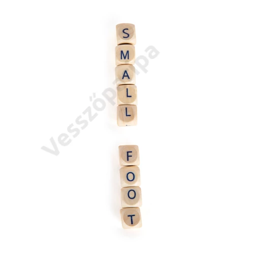 Small foot betűkockák szókirakóhoz